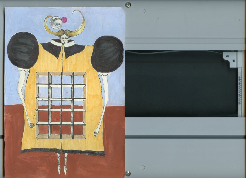 A Girl with a Lot of Shelves